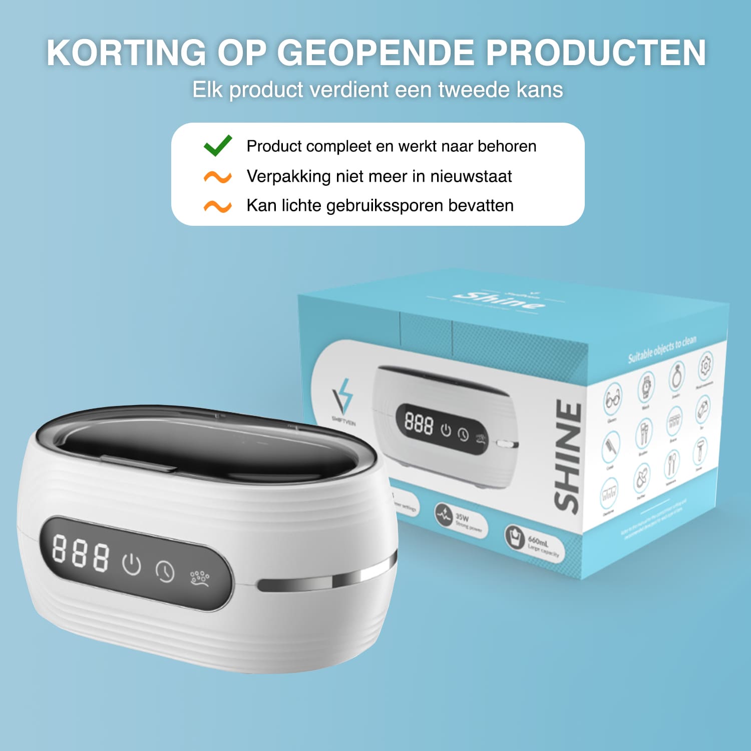 Shine Ultrasoon Reiniger