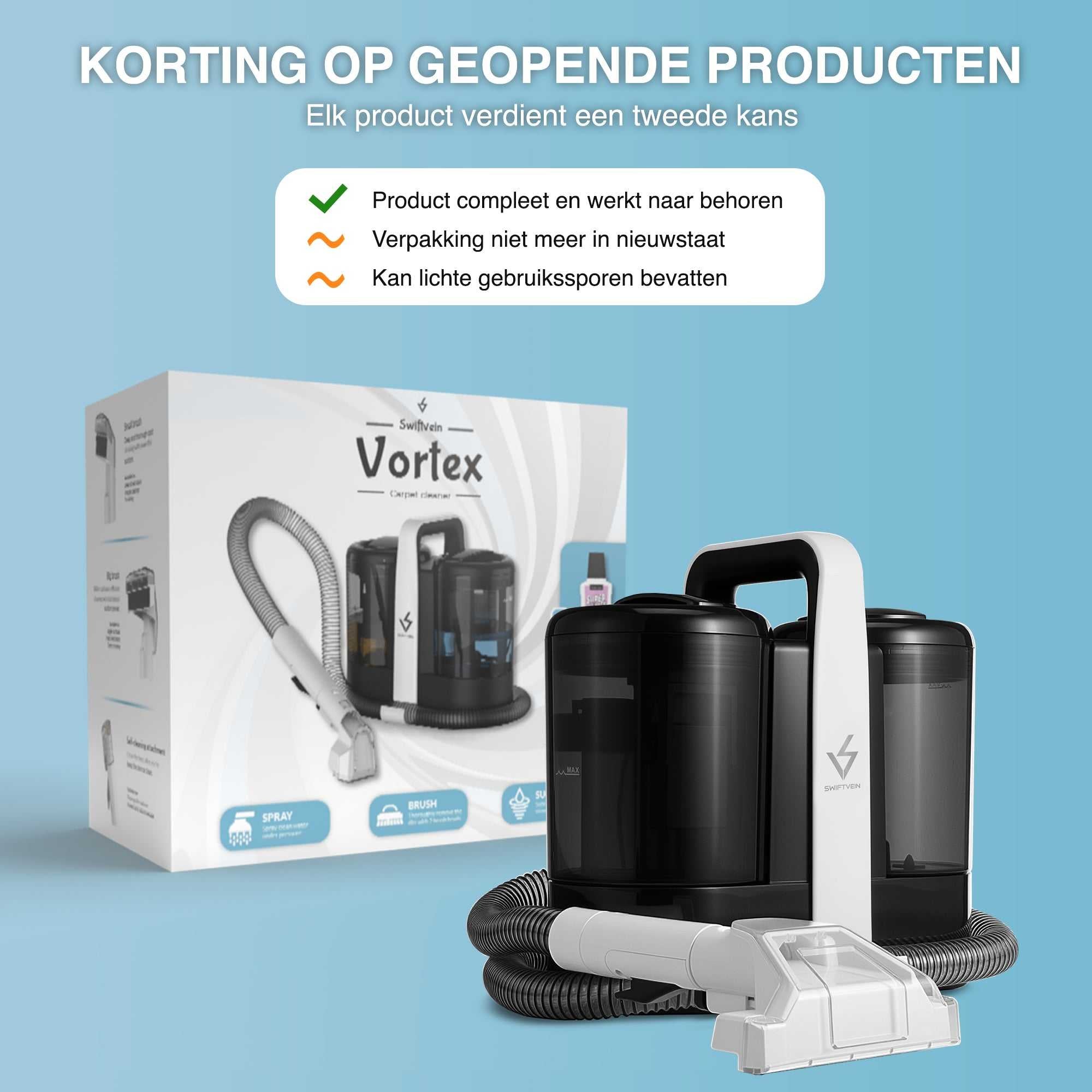 Vortex Tapijtreiniger